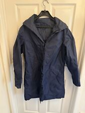 Peter Storm Rain Jacket 12 Blue Womens Waterproof Plain