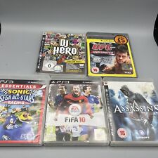 5 X PS3 PlayStation 3 Games No Manuals