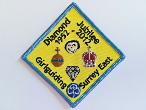 Girl guide badge surrey east - girl,