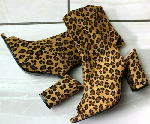 Womens leopard mid - womens, block