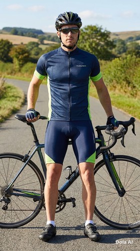 Muddy fox men padded cycling - fox,