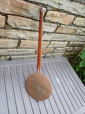 Pendulum For Mantle Wall Clock, Wood And Brass Weight.