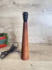 Wooden Table Lamp Mid Century