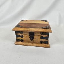 Vintage WOODEN TRINKET BOX