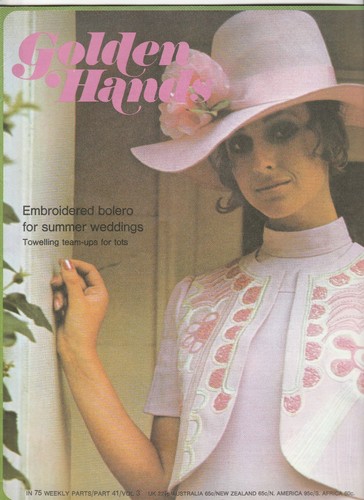 Vintage golden hands magazine - vintage,