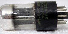 Vintage sylvania 6sn7w - vintage,