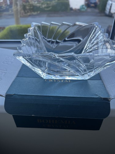 Bohemia crystal glass bowl - bohemia,