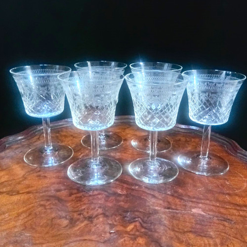 Antique edwardian etched - antique,