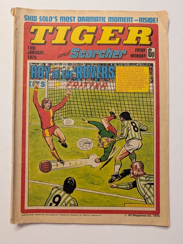 Tiger and scorcher comic 10th - comic,