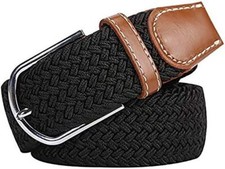 Stretch Woven Belt Men Women