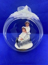 Large Open Fronted Glass Xmas