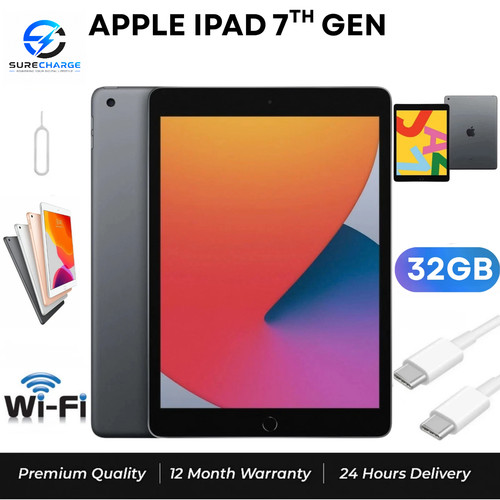 Apple ipad 7th generation - 7th, 32gb