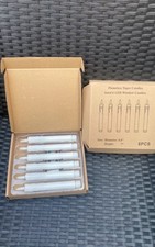 One box  of 6 Stunning Remote Control Flickering Flameless LED Taper Candles