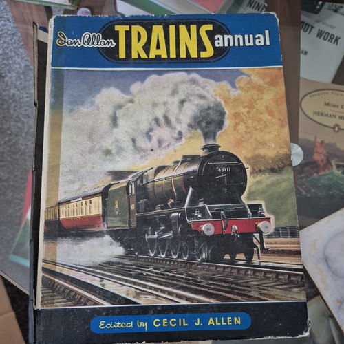 Trains annual 1951 hardback - trains,