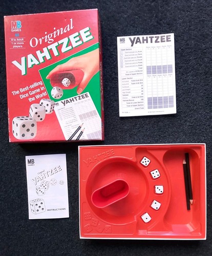 Yahtzee dice game 1997 - yahtzee,