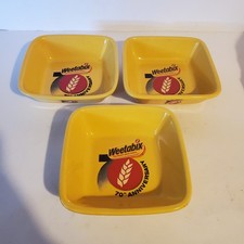 3 Weetabix Cereal Bowls 70th