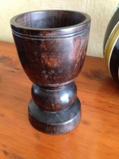 Vintage Lignum Vitae Goblet -
