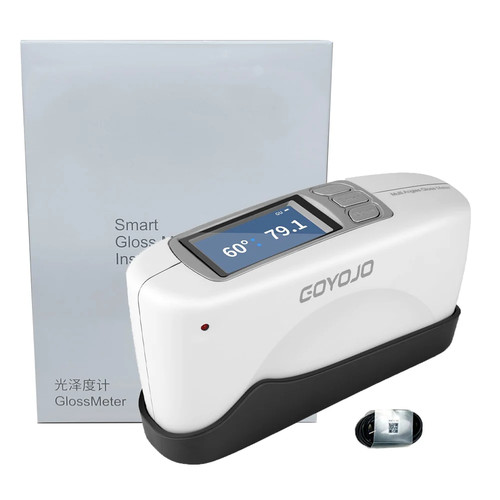 Gloss meter with - , calibration