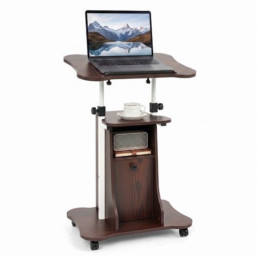 Mobile podium stand - mobile,