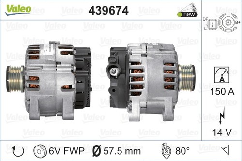 Valeo 439674 alternator for - valeo,