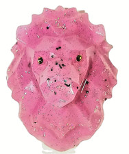  Lion Head  (Pink/Turquoise)