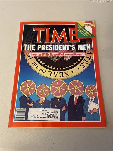 Time magazine how - white, house