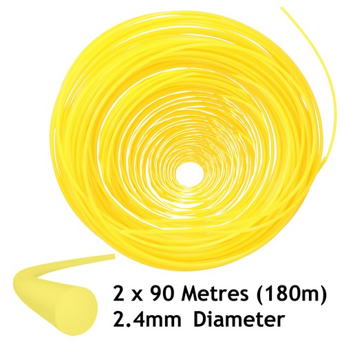 Strimmer line 180m 4mm - line, 2.4mm