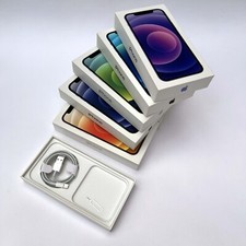 Genuine Apple iPhone 12 Empty Box with FREE Charging cable