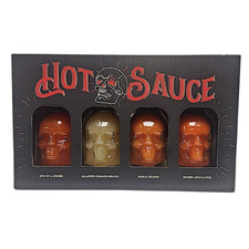 4pk Chilli Skulls Hot Sauce
