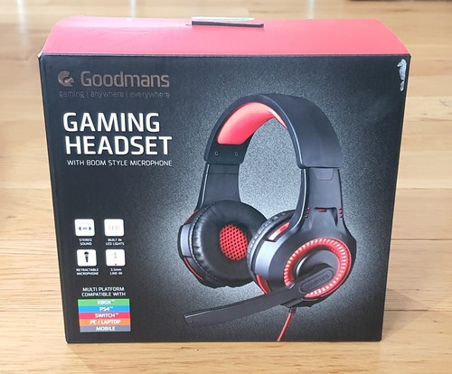 Goodmans gaming headset - goodmans, with