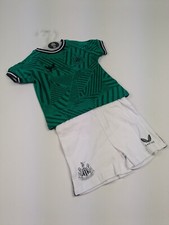 Castore Baby Newcastle United Away 23/24 New Born Mini Kit 'Green' Size 0-3M