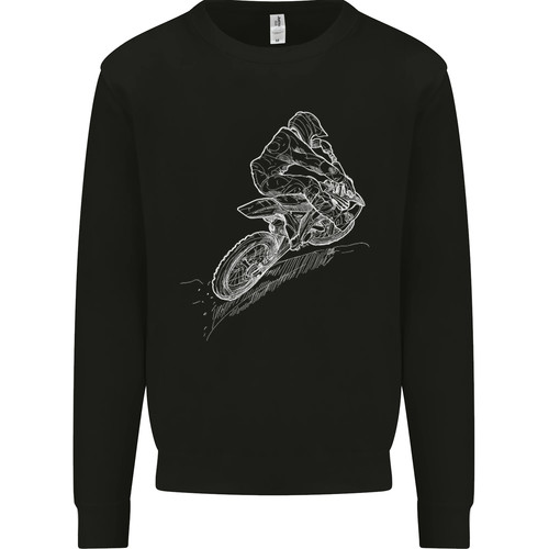 Motocross rider drawing - motocross,