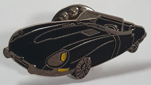 Vintage type jaguar enamel - e-type,