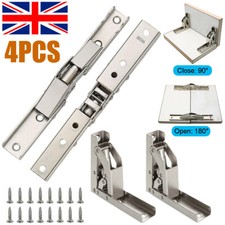 4x Self Locking Shelf Hinges