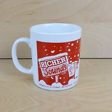 RICHER SOUNDS CHRISTMAS SNOWMAN CERAMIC MUG CUP TEA COFFEE KILNCRAFT VINTAGE