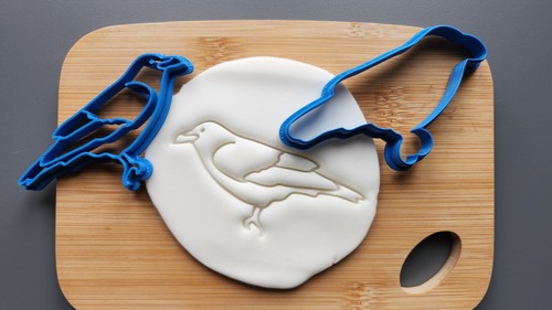 Raven bird cookie biscuit - cookie/,