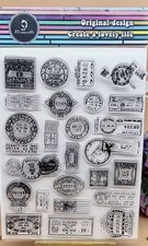 Travel tickets, labels x 24