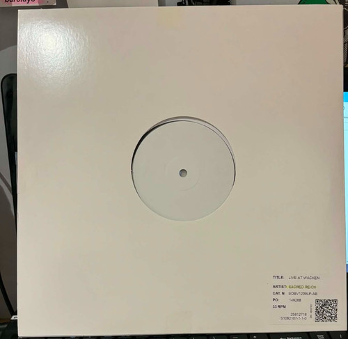 Sacred reich rare - sacred,