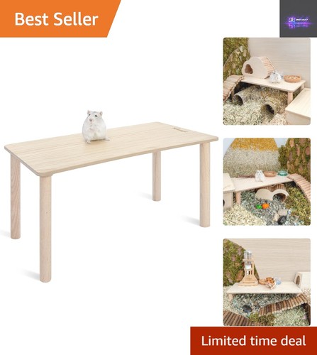 Elegant wooden hamster - wooden,