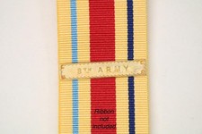 WW2 BRITISH 8th Army Bar Clasp For Africa Star Medal Ribbon Monty Commonwealth