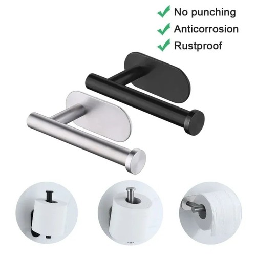 Stainless steel toilet roll - stainless,