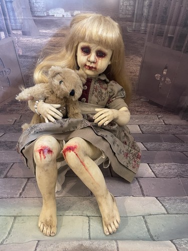 Ooak creepy horror - ooak, doll