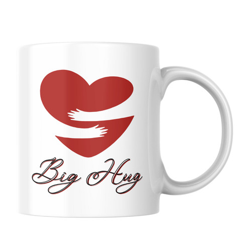 Personalised hug mug - hug,