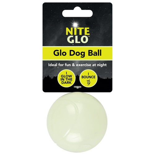 Glo dog ball glows - glo,