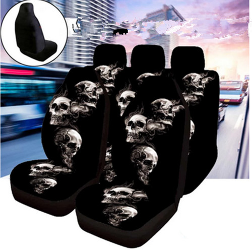 Car seat covers skull - seat,
