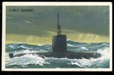 Tobacco Card, Embassy, WORLD OF SPEED, 1981, HMS Spartan, #34
