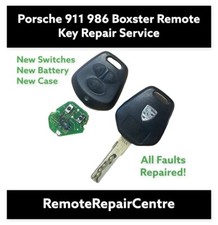 PORSCHE 911 996 BOXSTER S 986 remote key fob repair case replacement