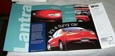 HYUNDAI LANTRA PRIZE DRAW TEST DRIVE BROCHURE for ALL-NEW LANTRA Nov 1995 