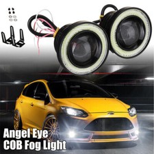 2x Car LED Angel Eyes Halo