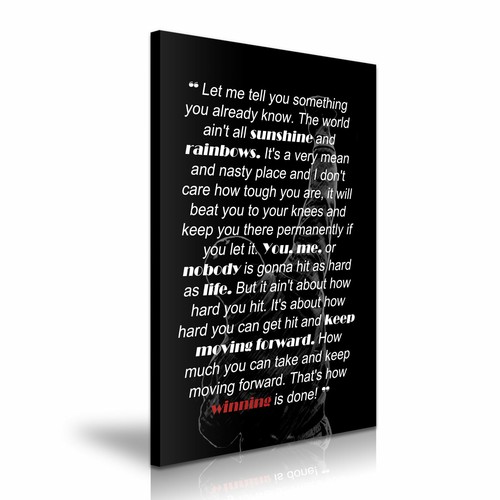 Rocky balboa quotes - rocky, stretched
